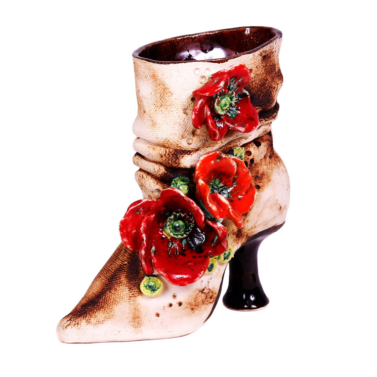 Blumentopf Damenstiefel I