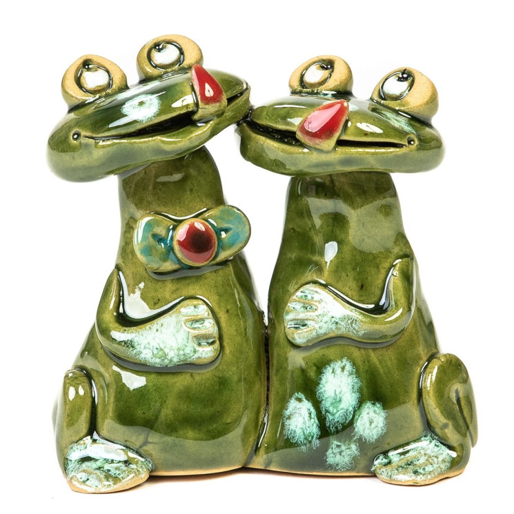 Frosch-Pärchen. Minifigur.