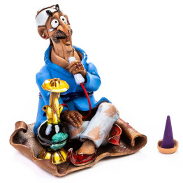 Gemütlich Shisha rauchen | Räuchermännchen aus Keramik