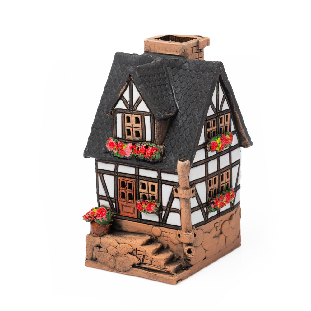 ▷ Teelichthaus Nr. 56 aus Keramik | Dufthäuschen kaufen