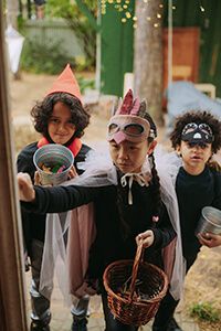 Süßes oder Saures - Trick or Treat mit Kindern zu Halloween in Deutschland